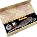 GC Quill Pen Beautiful Nuture Feather Metal Carving Pen Holder 6 Nibs Gift Set GCLL021