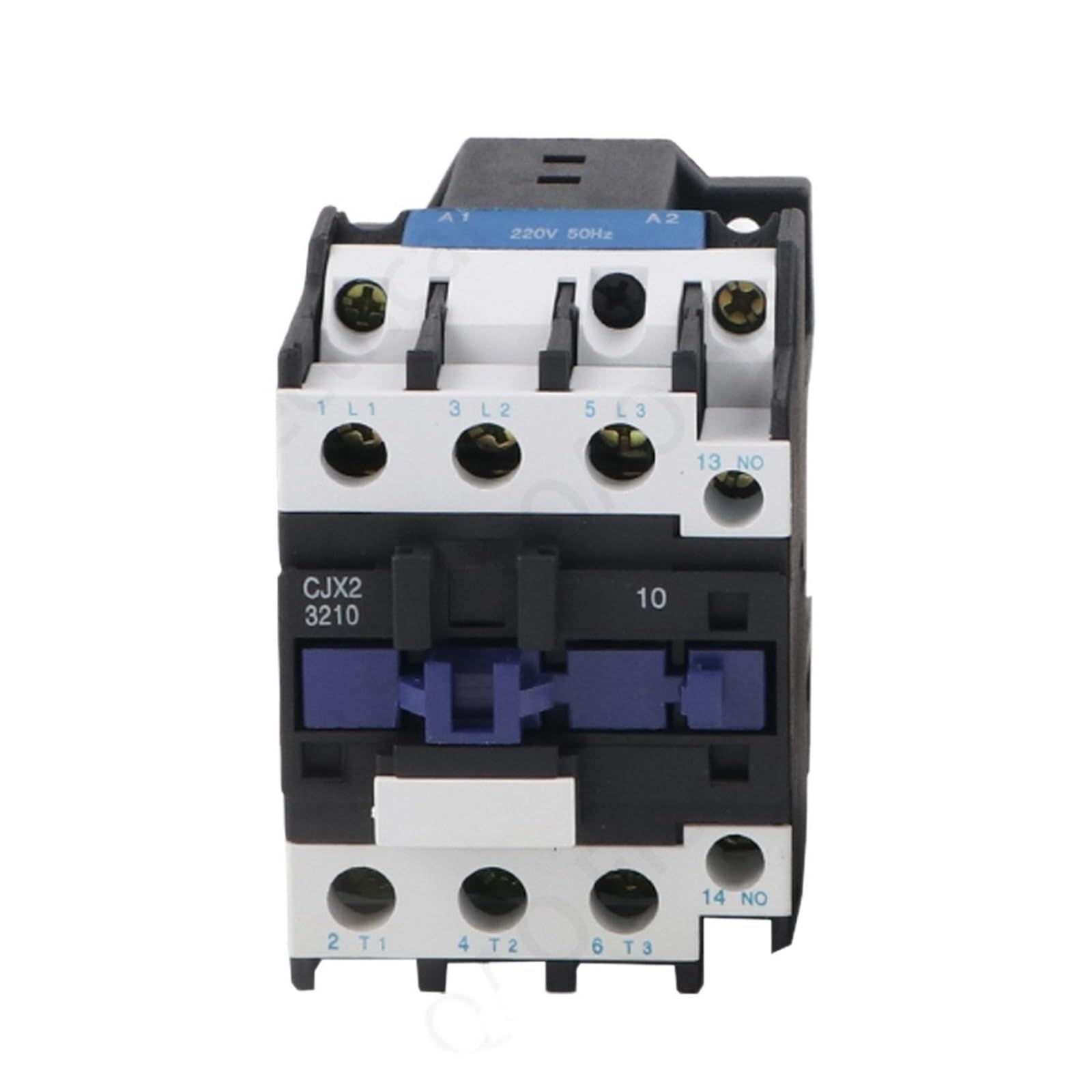 PWQBABJWL 1PCS AC contactor CJX2-3210 32A NO Three-Phase DIN Rail mounting Power contactor 24V 36V 110V 220V 380V(Ac24v)