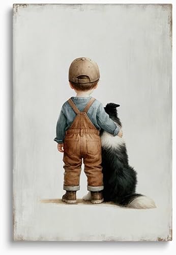 Miniatura 13 de Lienzo decorativo rústico para habitación de bebé, estampado de montaña de animales del bosque, decoración de pared de guardería de bosque, Familia