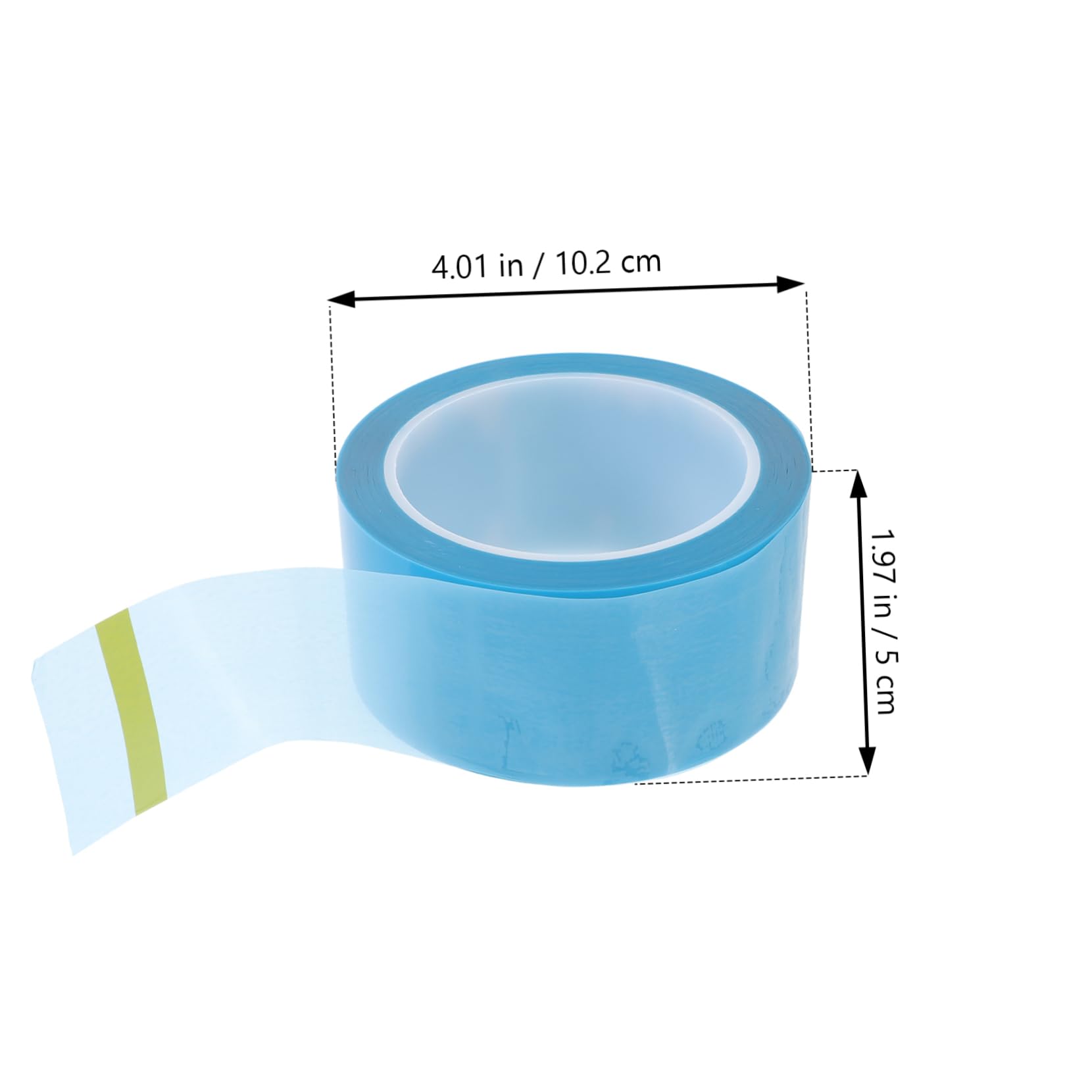 Ruban de Masquage Pet pour Peinture Auto, 5 Rouleaux, 0, 06 Mm