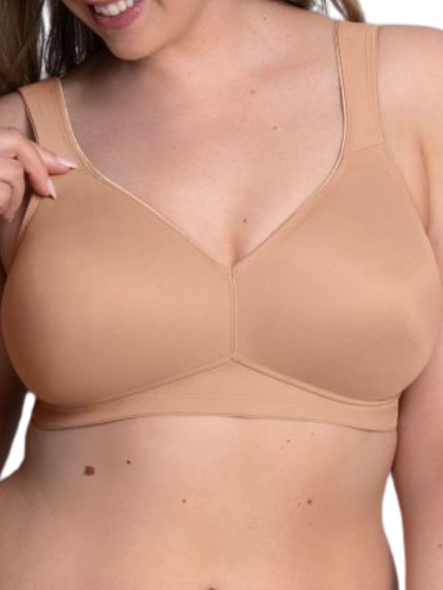 Rosa Faia Women's Twin Everyday Bra, Skin, 38A UK