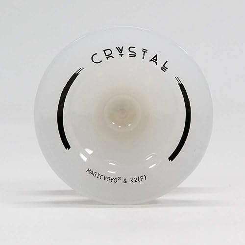 MAGICYOYO Crystal K2Plus - Yoyó moldeado por inyección sin respuesta blanco sólido