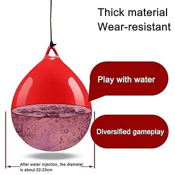 ウォーターパンチバック Amazon | Ringside 012LB ツナミウォーターサンドバッグ レッド