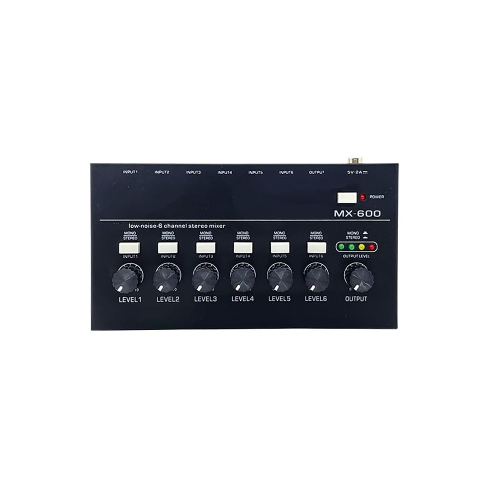 Mixer Audio, MX600 6-kanałowy Minimikser Dźwięku