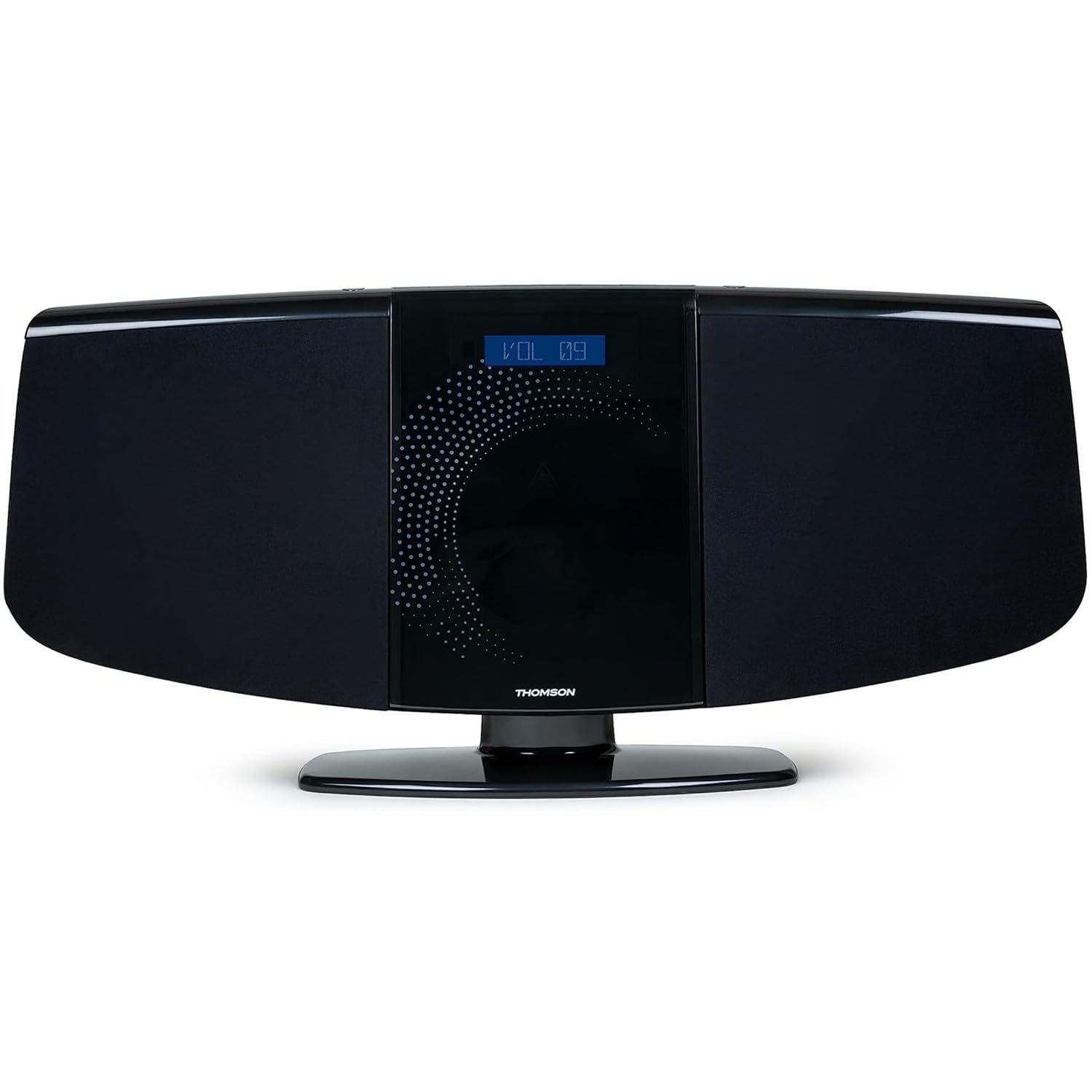 Thomson MIC400BT- Chaîne Verticale Bluetooth, Radio, CD, MP3 et USB - Noire