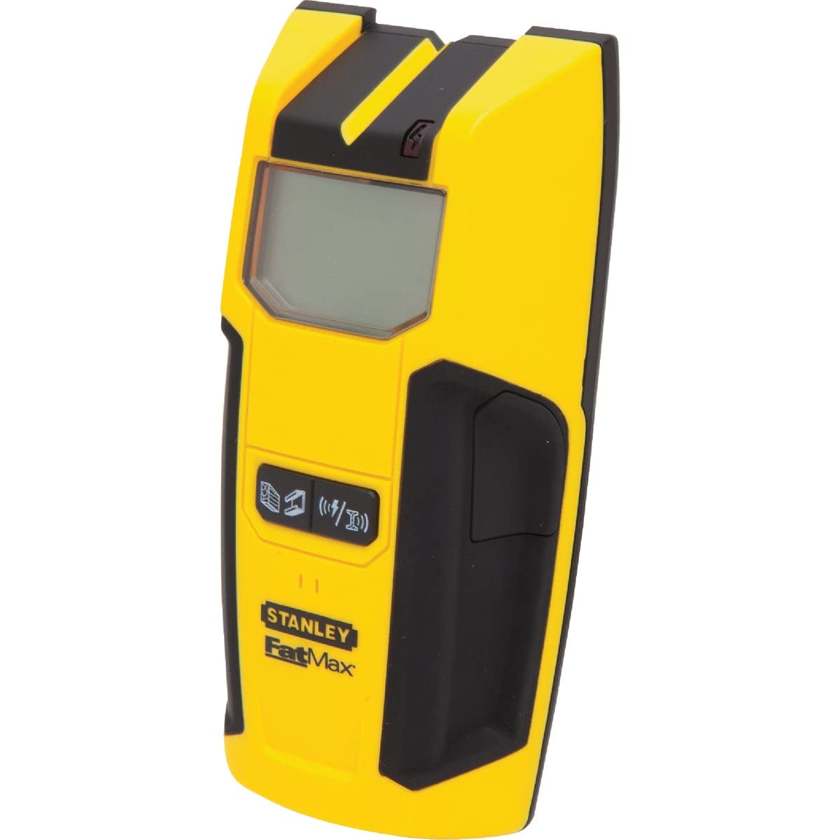 Stanley FatMax Materialdetektor S300 Ortungsgerät/Leitungssucher/Multifinder/Holzortung beleuchteter Bildschirm, LCD-Display, FMHT0-77407