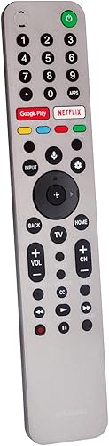 Miniatura 2 de Allimity RMF-TX600U RMFTX600U - Mando a distancia por voz de repuesto compatible con Sony Bravia LED LCD TV