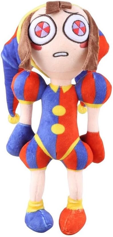 2023 New The Amazing Digital Circus Plush, 11.8/ Pomni Plushies Toy for TV Fans Gift, Cute Stuffed Figure Doll for Kids and Adults, Birthday Halloween Christmas Choice for Boys Girls