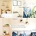 Hanging Shelves for Wall [Set of 2 w/ Hooks] Floating Shelves, Macrame Rope Triangle Shelf, Natural Light Reclaimed Wood, Farmhouse Rustic Modern Plant Aesthetic, Boho Dorm Living Room Bedroom Decor