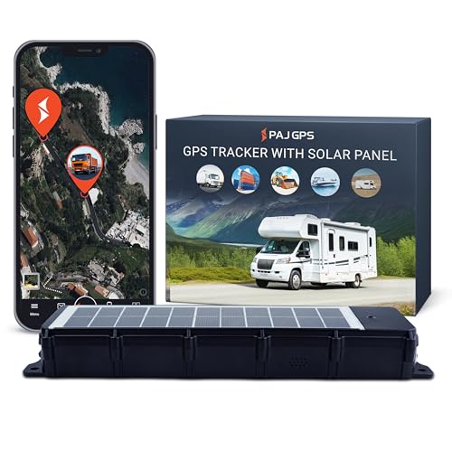 Image of PAJ 4G Solar GPS Tracker for Vehicles, 3 Months Included