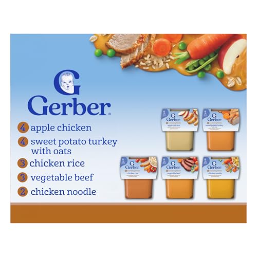 Gerber Stage 2 Baby Food, Nourishing Blends Tubs, Baby Puree, Var...