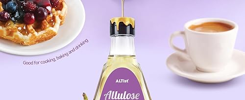 Miniatura 4 de ALTist Edulcorante de jarabe de alulosa  Alternativa de azúcar líquida cero calorías, ceto, vegano, sin OMG, a base de plantas  Reemplazo de azúcar