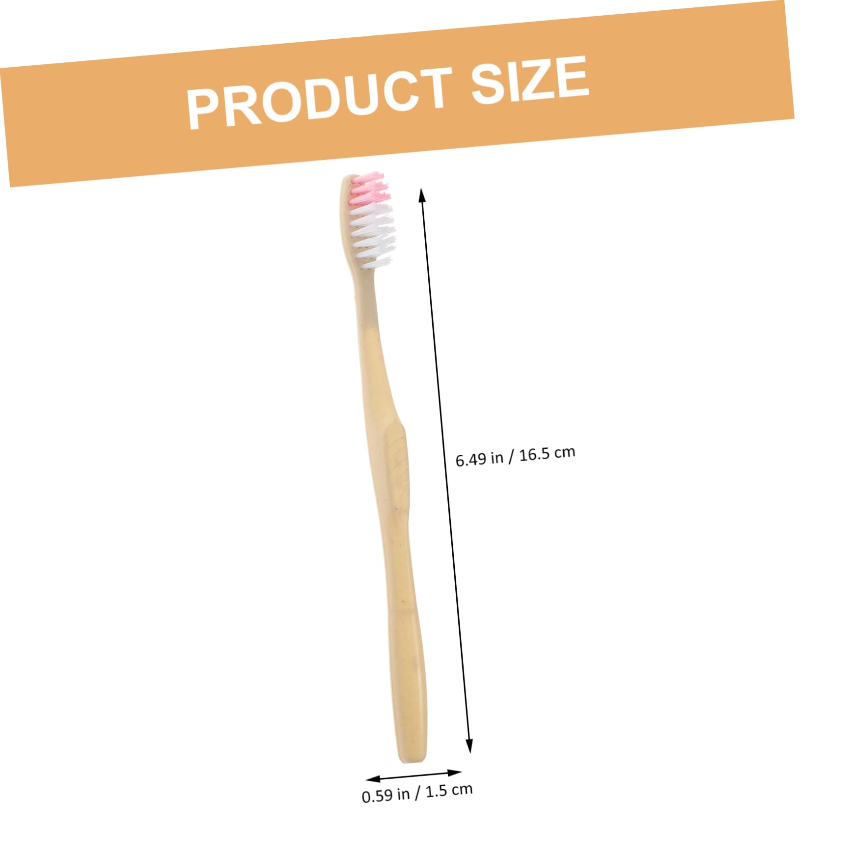 BCOATH 10Pcs Disposable Travel Toothbrush and Toothpaste Kit Mixed Colors for Hotels Convenient Essentials for Guests for Go Oral Care