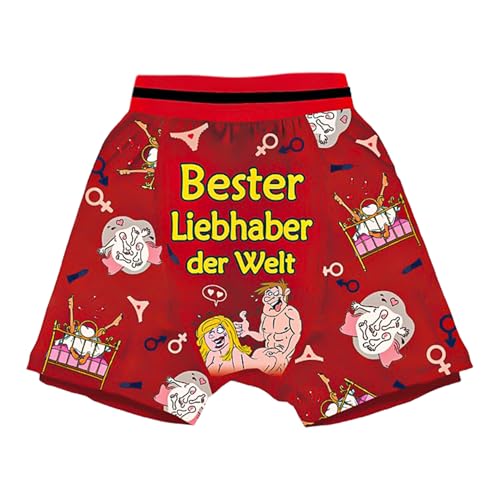 Tiwoca Boxershorts mit frechem Spruch – Unterhosen Einheitsgröße als lustige Geschenke für Männer – ob als Geburtstagsgeschenk Mann, Boyfriend Gift, Kollegen Geschenk