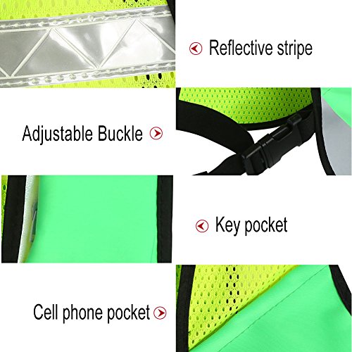 Jaquetas De Ciclismo Masculinas Glomora, Colete Refletivo Esportivo Noturno Multifuncional, Disponív