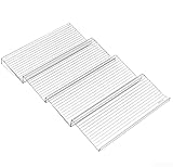 [Fiable] Fabriquée à partir de plastique solide, cette étagère à épices est conçue pour résister à un usage quotidien tout en conservant son efficacité en tant qu'organiseur.