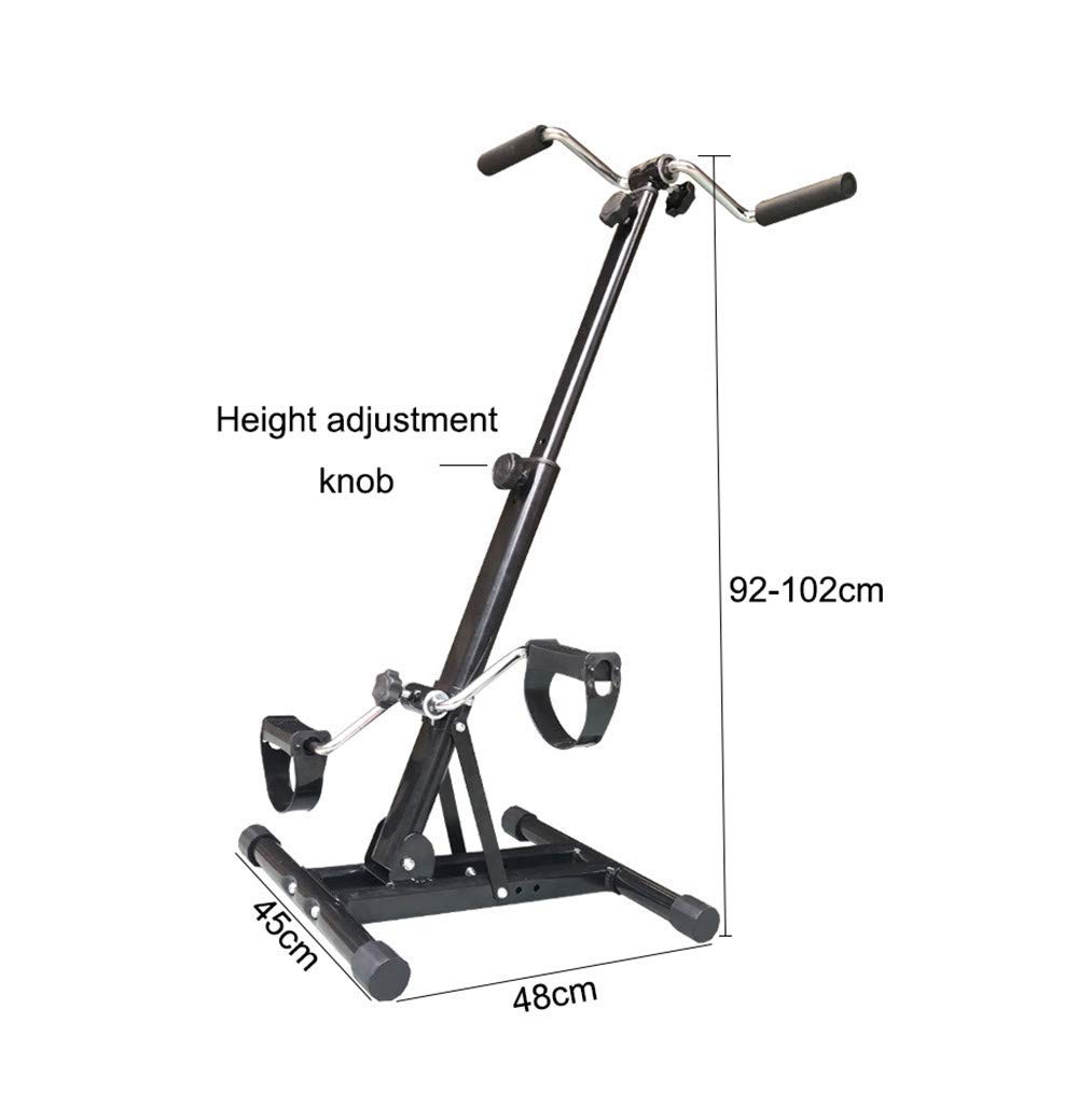 Mini Bicicleta estática para Entrenamiento de piernas y Brazos, máquina de Venta Ambulante de Ejercicios para Brazos y piernas, Equipo de rehabilitación de Fitness con tensión Ajustable para Personas