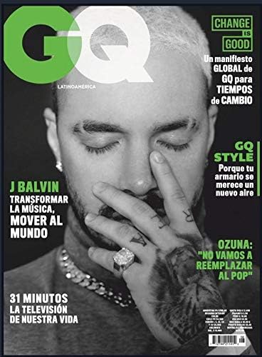 GQ Latinoamerica Magazine (September, 2020) J Balvin Cover