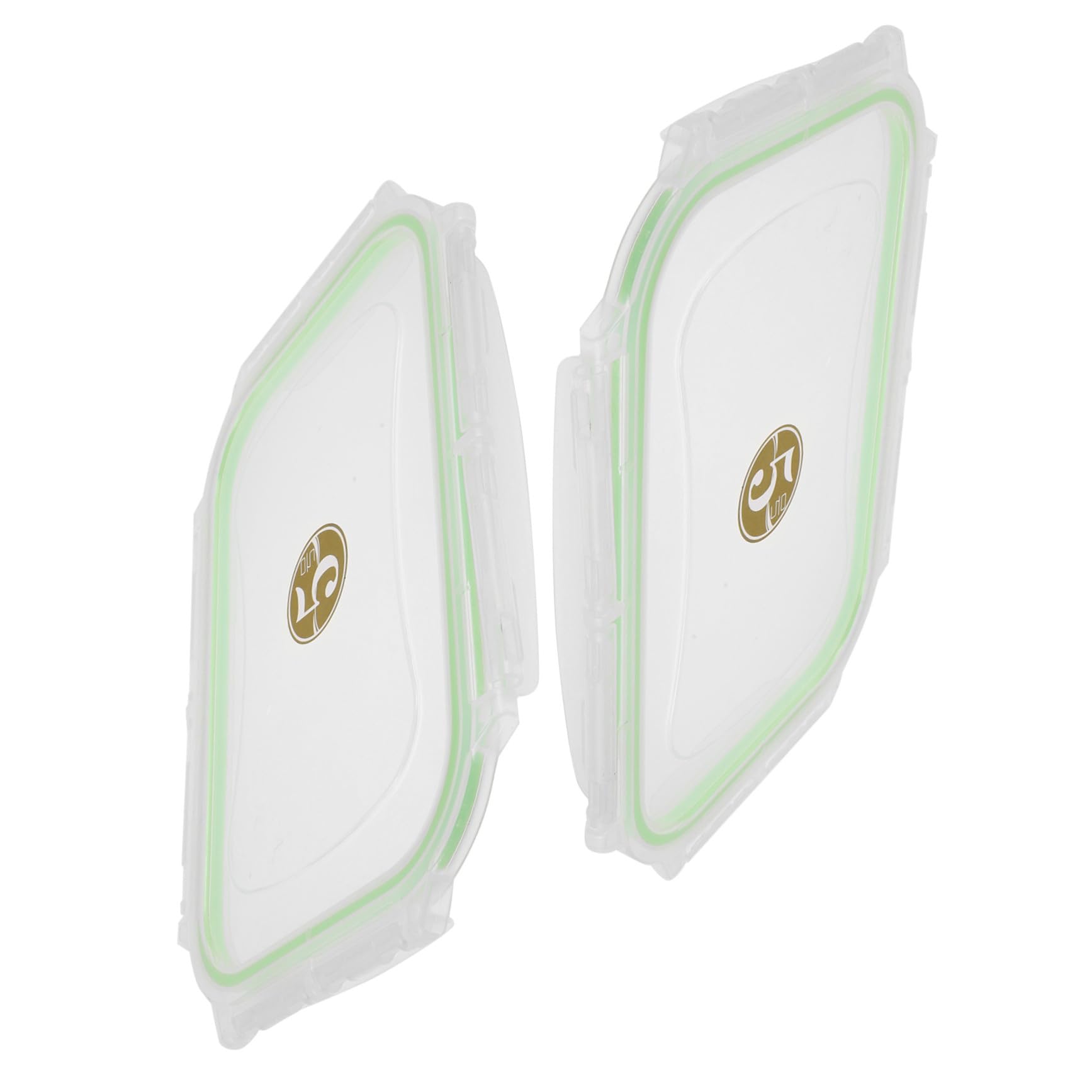 ABOOFAN 10 Piezas Tapa de caja de helado de plástico Reemplazo de contenedor de alimentos solo las tapas de los contenedores de alimentos reutilizable el plastico Plata