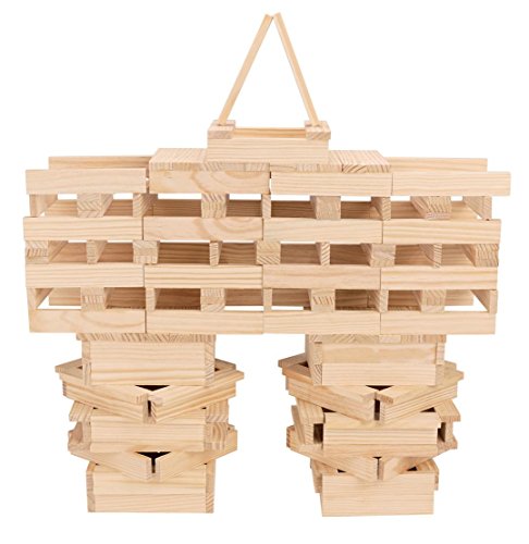 JeuJura 8332 - Juego de construcción de Madera (200 Piezas)