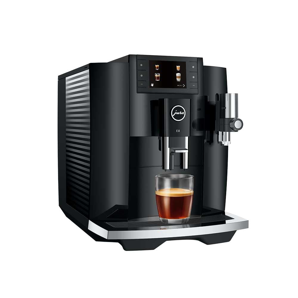 Jura Caffettiera Superautomatica E8PianoBlack EC Nero 1450 W 15 Bar 1,9 L