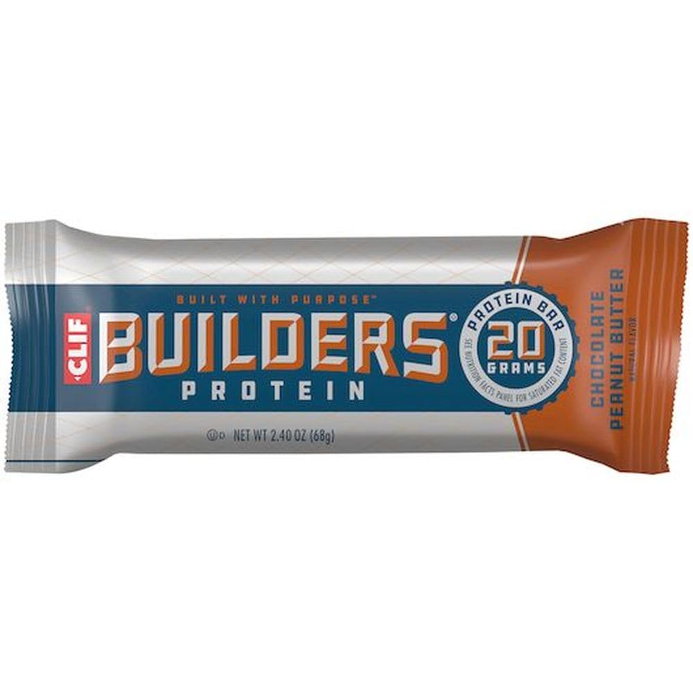 Builders Chocolate Peanut Butter Snack Bar by Clif Bar – Pack of 36