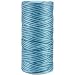Iris 2-491 Nylon Crochet Thread, 300-Yard, Turquoise Mix