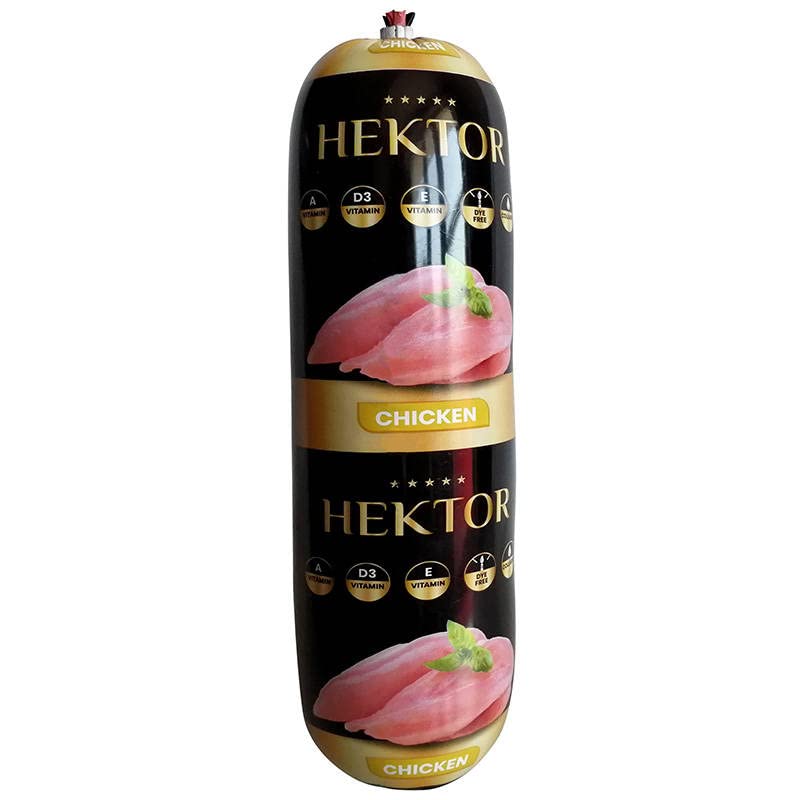Premium Hektor Hundefutter Wet Food Wurst Nassfutter Riegel Mix Rind-Geflügel 20 x 900 g