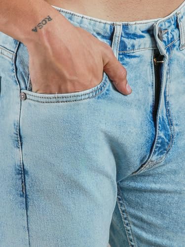 Image of HIGH STAR Men's Mid Rise Regular Jeans