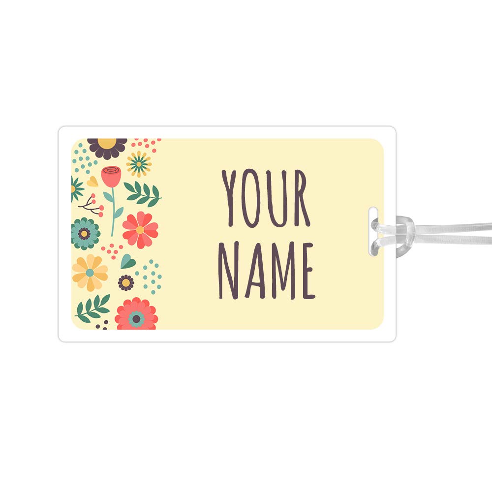 Personalized Bag Tag - Durable ID Tag for Backpacks, Suitcases & Sports Bags - [Design Theme] Collection