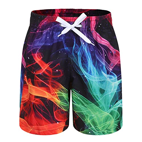 Image of HowJoJo Boys Short Sleeve Rash Guard Shirts Swim Shirt UPF 50+