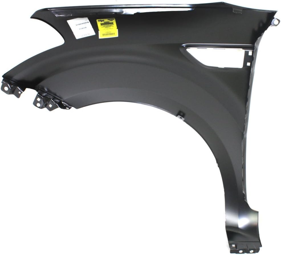 Evan Fischer Front Passenger Side Fender Compatible with 2010-2013 Kia Soul Primed Steel