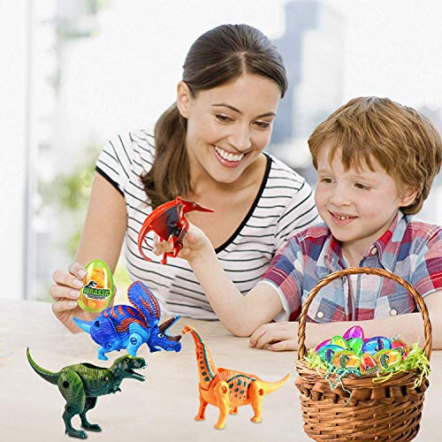 plastic dinosaur easter eggs