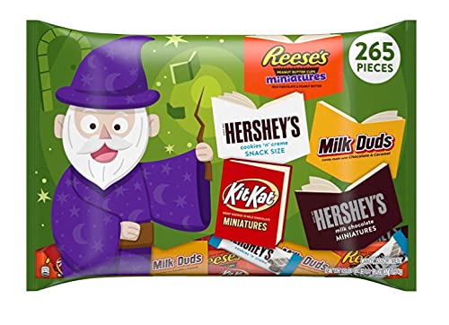 Hershey's Caramelos surtidos de chocolate y crema blanca de Halloween (92.01 onzas, 265 piezas)