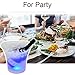 Japard LED 5L Ice Bucket Serving Tray, Light up Ice Basket - Large Capacity, Lightweight, 7 Colors Illuminating for Home Party, Bar, Nightclub, Champagne Wine Bottle, Battery Powered