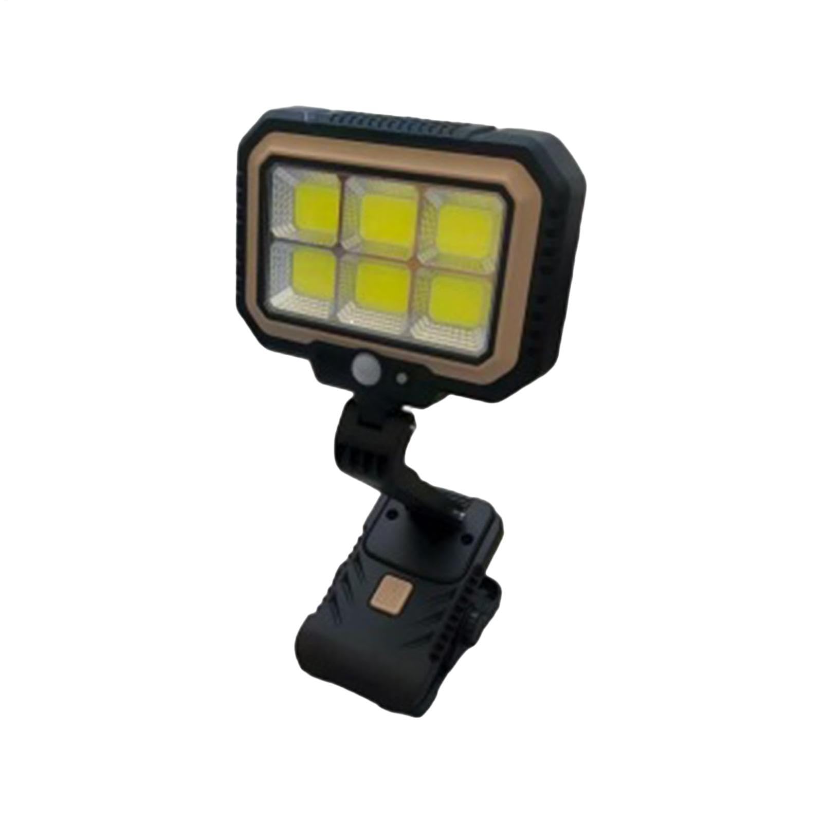 Luz solar con pinza impermeable y sensor de movimiento de tres modos 8