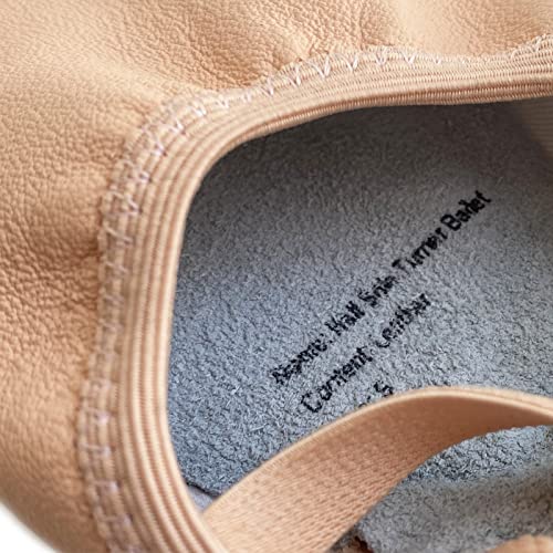 DANCEYOU Pirouette Lyrical Leather Half Sole Ballet Jazz Contemporary Practice Turning Dance Shoes Girls Women Boy Men3