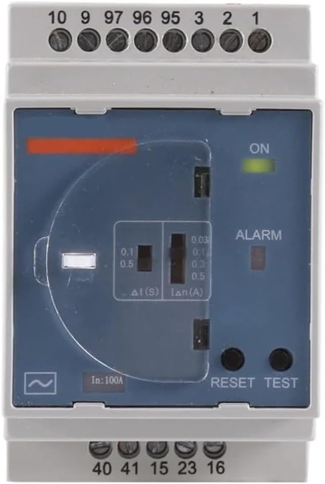 ASJ10L-LD1A/C Transformer Motor Residual Current Device RS485 RCD Smart Earth Leakage Relay(ASJ10-LD1C AC Type)