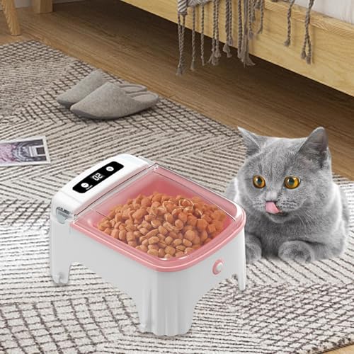 Mangeoire automatique pour chat chronométrée avec programmation électrique - 3