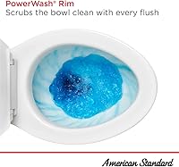 Vista 5 de Cadet PRO - Silla de dos piezas, 1.6 gpf/6.0 Lpf, altura redonda, parte delantera de 10 pulgadas, inodoro áspero sin asiento