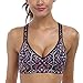 Produktbild V FOR CITY Damen Sport Bra Push Up Bustier ohne Bügel Yoga Wandeln Fitness Starke Unterstützung Strech Träger XL