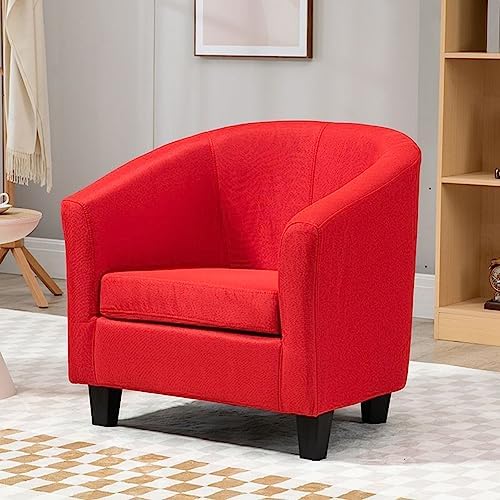 チェア　1人がけ　ソファ　アンティーク　赤 昭和レトロソファ アンティーク ウィングチェア 1人 一人掛け 1P 1