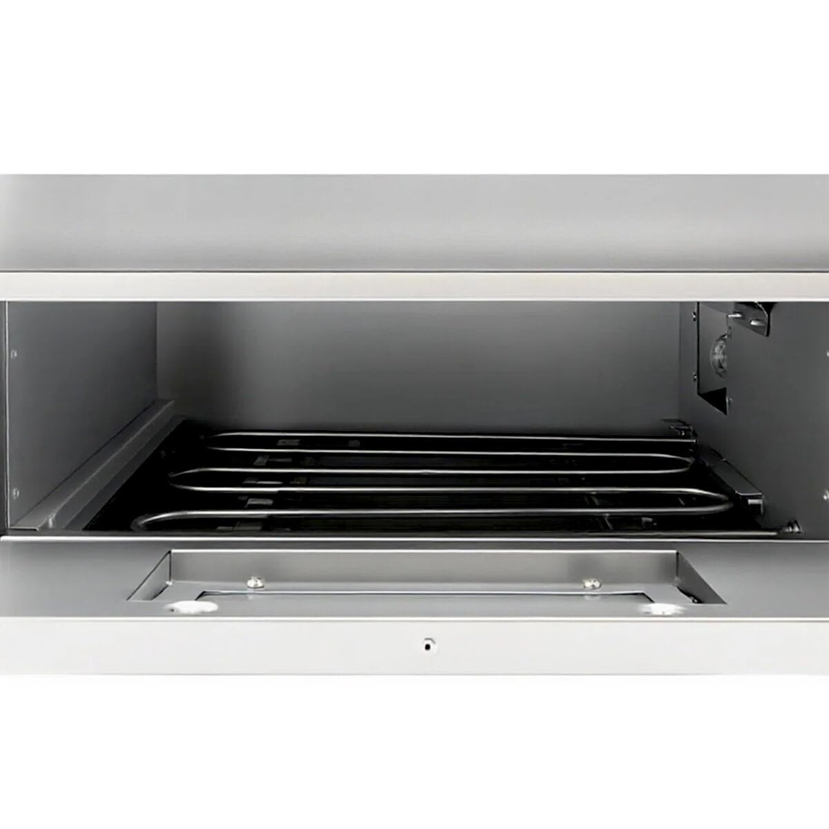 GastroHero Forno per pizza da 35 cm, elettrico per pizza con fondo in ceramica, per 1 pizza Ø 35 cm, forno elettrico per pizza per gastronomia