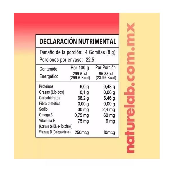 gomitas omega 3 Marca NATURELAB (2)