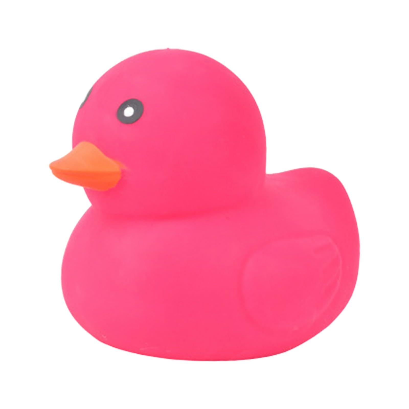 Duck Squishy Jumbo, Squeezable Gaint Squishy Sensory Stress Ball, Novelty Anxiety Relief Fidget Toy for Adults & Desk Use (A-pink)
