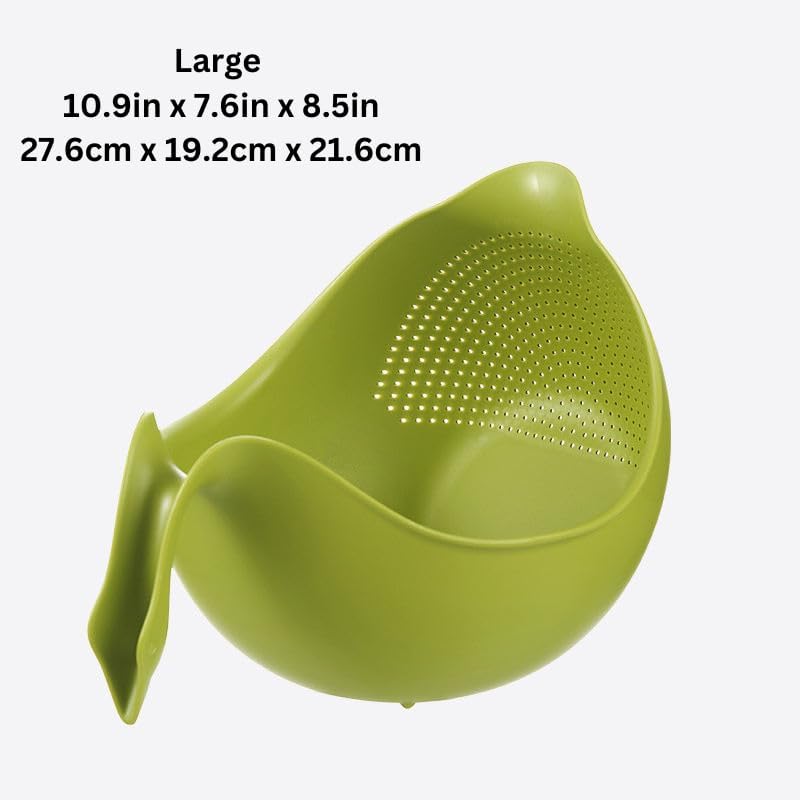 Miniatura 8 de Colador y colador de arroz para cocina, colador de arroz, cuenco, colador de pasta, colador de quinoa, juego de colador de lavado de frutas, cuenco