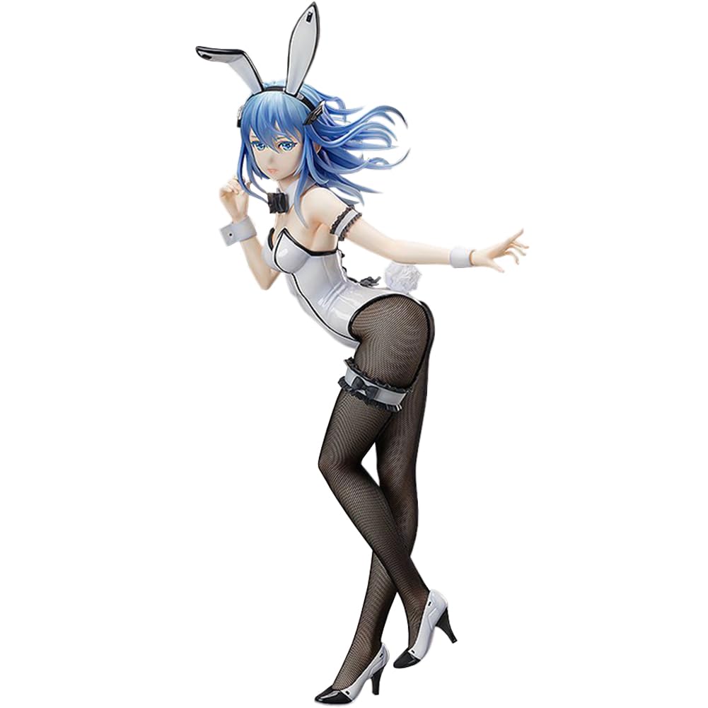 Zhongkaihua Anime Illustration Lacia Figure 42CM Black Silk Bunny Girl PVC Model Desktop Decoration Collections Ornament Birthday Gift