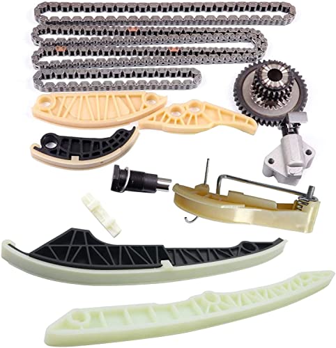 Engine Timing Chain Kit Fits For Audi A3 A4 A5 A6 Q5 TT VW Jetta Tiguan GTI Passat 2.0 TFSI TSI CCTA 2.0L L4 Only Replaces # 06K109467 06H109158 06H109469T