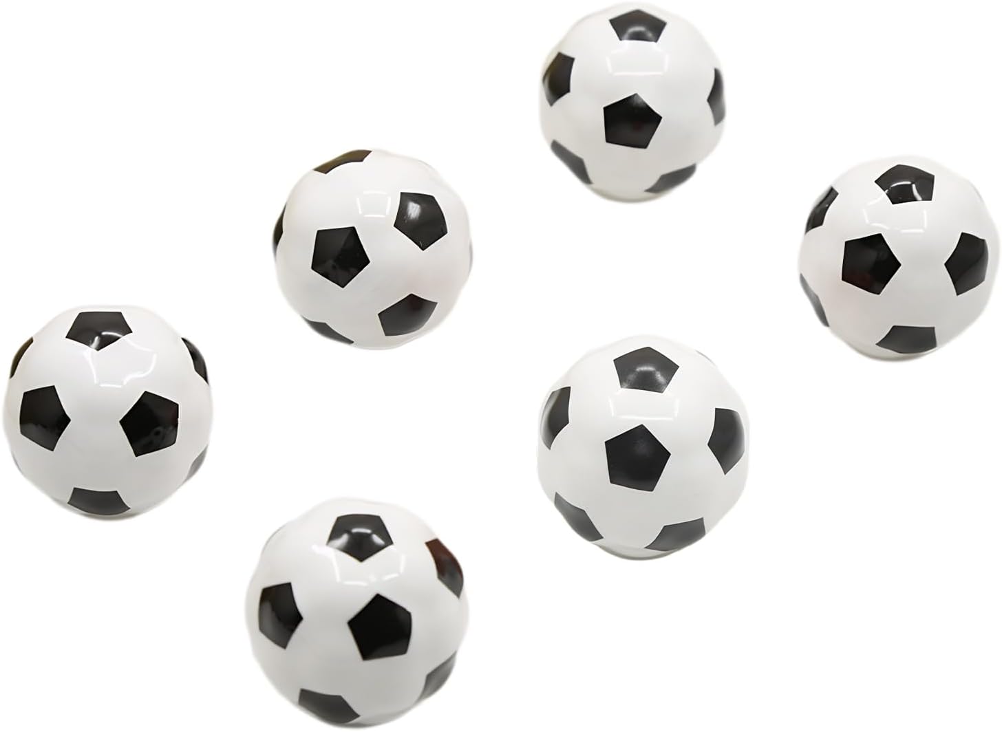 Cute Ceramic Drawer Knobs Soccer Ball Cabinet Pulls Handles Football Ceramic Knobs for Cabinets and Dresser Drawers Cupboard Wardrobe Closet (6 Pack, Soccer)