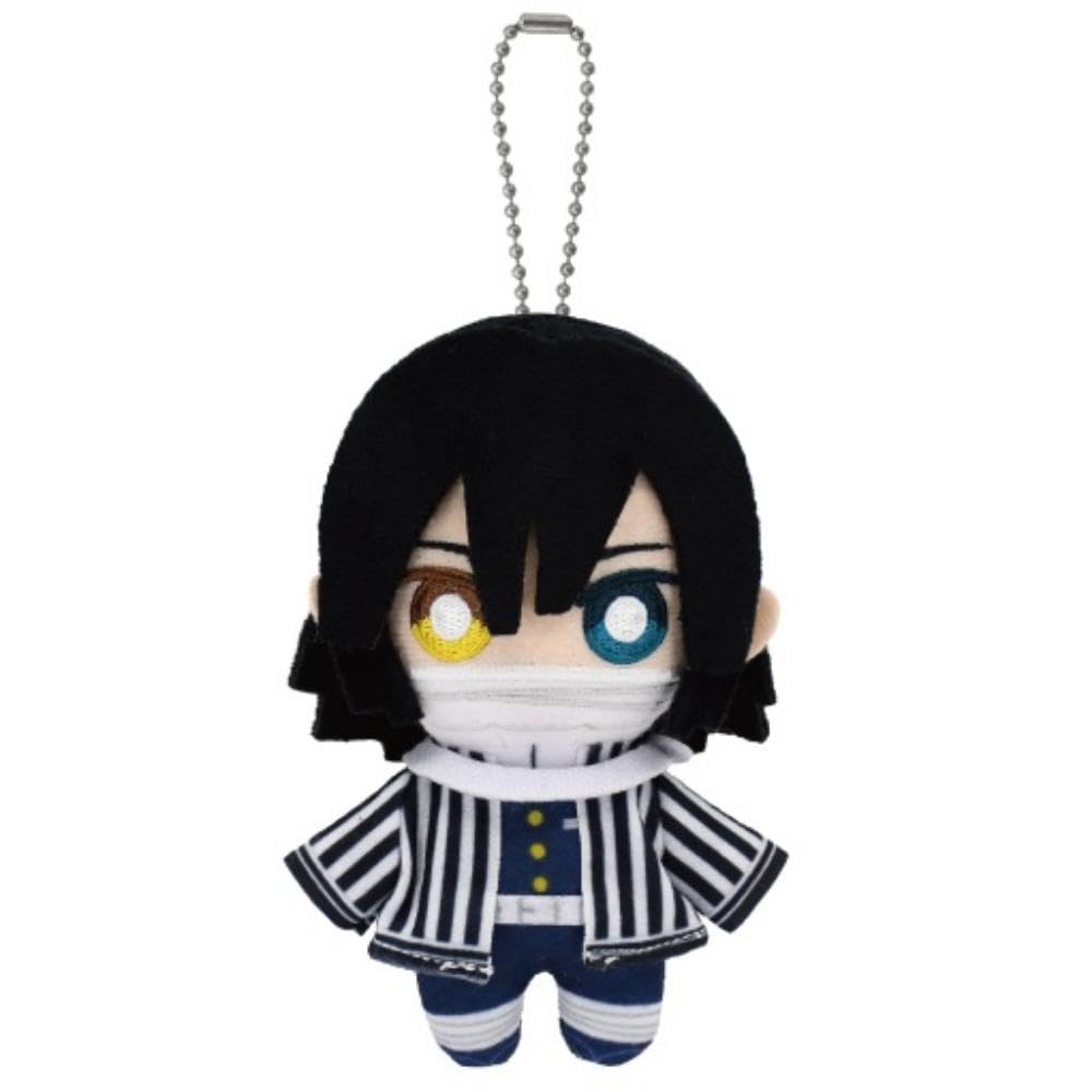 鬼滅の刃　おまんじゅうにぎにぎマスコット　ぬいぐるみ　伊黒小芭内 943912604.jpg?1592213245